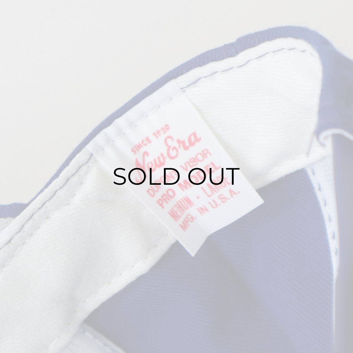 画像9: 〜80's New Era EMBROIDERED 6-PANEL BASEBALL CAP "MADE IN USA" "DEADSTOCK?" (9)