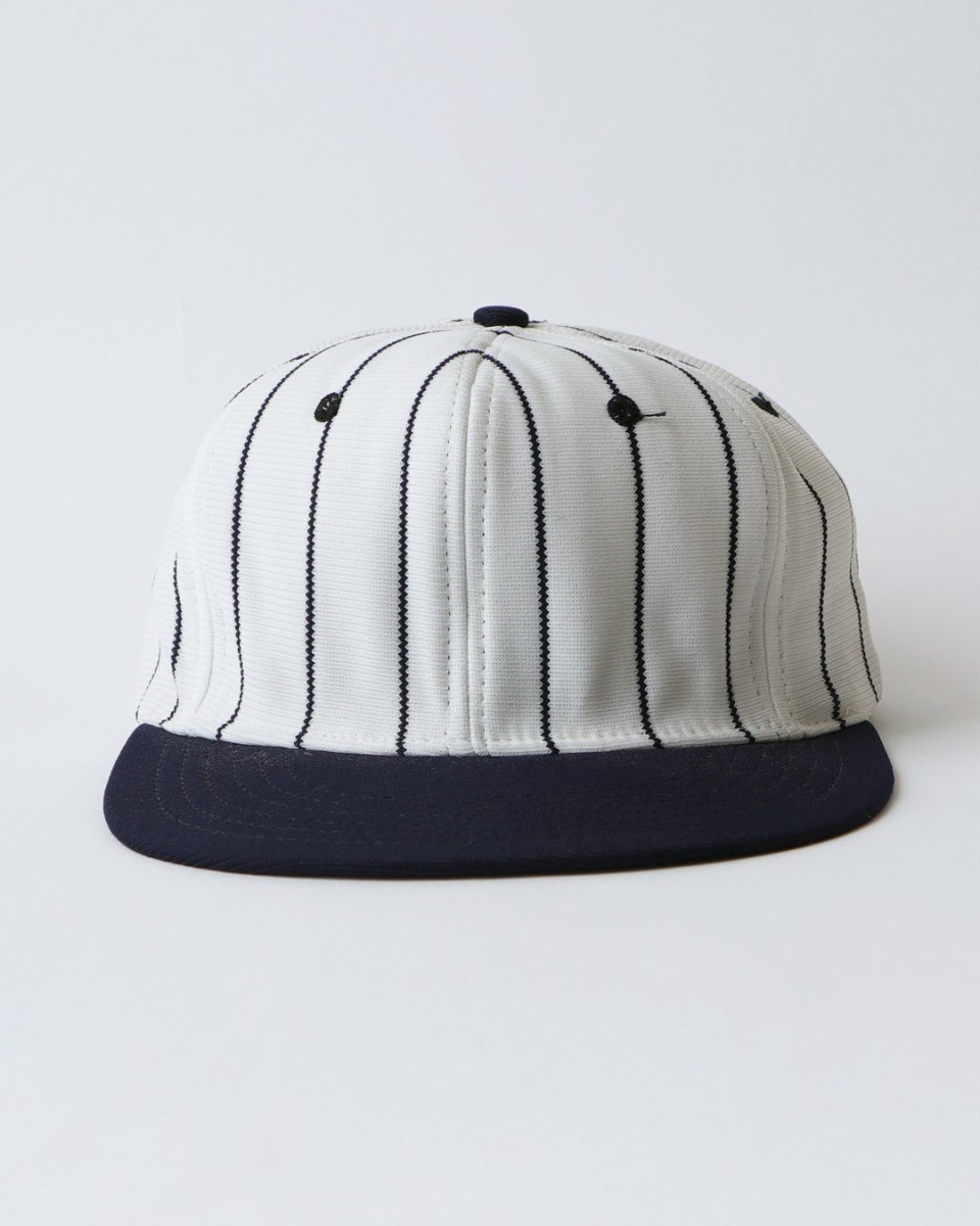 画像1: 〜80's UNKNOWN BRAND STRIPE 6-PANEL BASEBALL CAP "MADE IN USA" "MINT CONDITION" (1)
