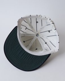 画像4: 〜80's UNKNOWN BRAND STRIPE 6-PANEL BASEBALL CAP "MADE IN USA" "MINT CONDITION" (4)