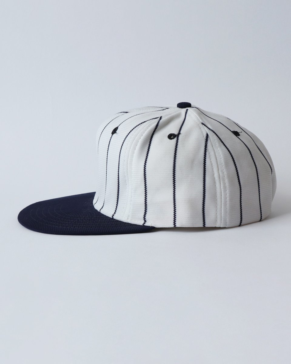 画像2: 〜80's UNKNOWN BRAND STRIPE 6-PANEL BASEBALL CAP "MADE IN USA" "MINT CONDITION" (2)