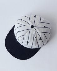 画像3: 〜80's UNKNOWN BRAND STRIPE 6-PANEL BASEBALL CAP "MADE IN USA" "MINT CONDITION" (3)