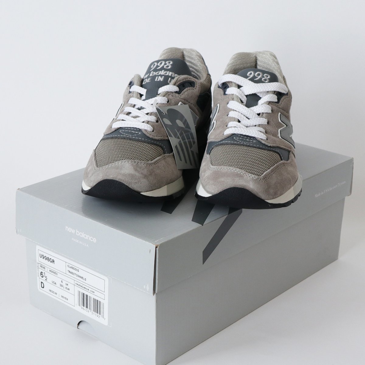画像8: 【NEW】 NEW BALANCE U996GR RUNNING SHOES "MADE IN USA"【size : 9 D】 (8)