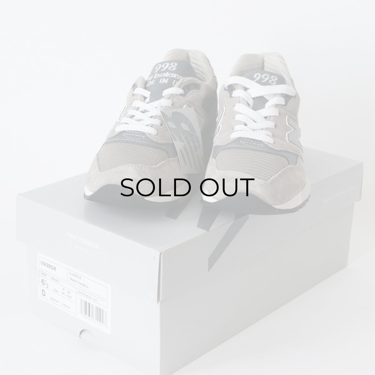 画像8: 【NEW】 NEW BALANCE U996GR RUNNING SHOES "MADE IN USA"【size : 9 D】 (8)