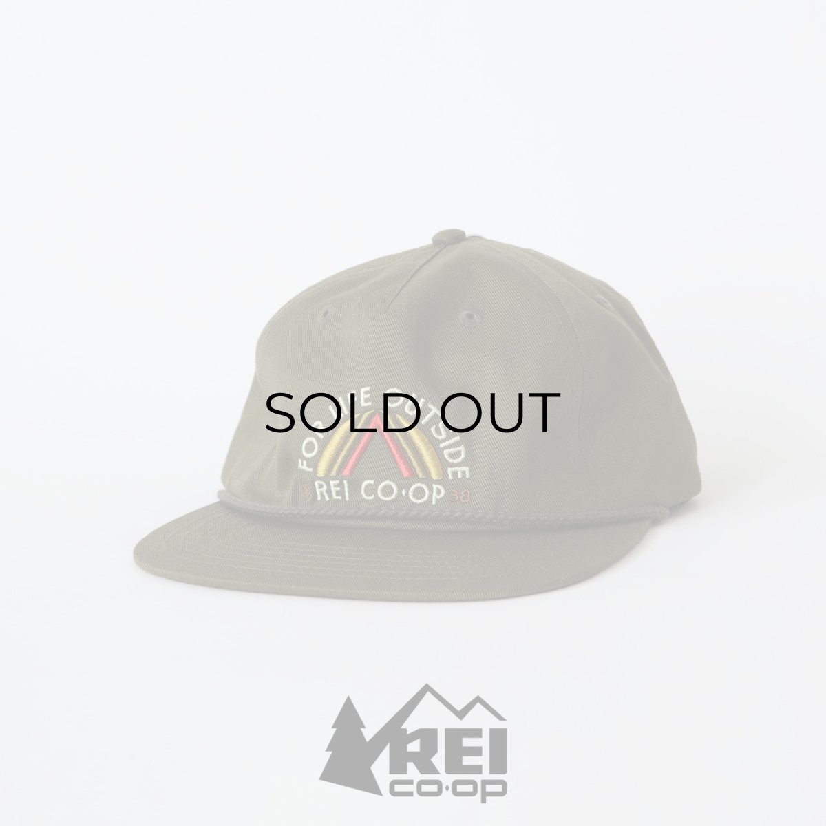 画像1: 【NEW】 REI COTTON TWILL "FOR LIFE OUTSIDE" BALL CAP (1)