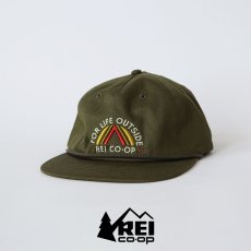 画像1: 【NEW】 REI COTTON TWILL "FOR LIFE OUTSIDE" BALL CAP (1)