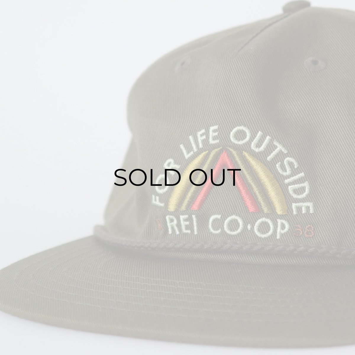 画像5: 【NEW】 REI COTTON TWILL "FOR LIFE OUTSIDE" BALL CAP (5)