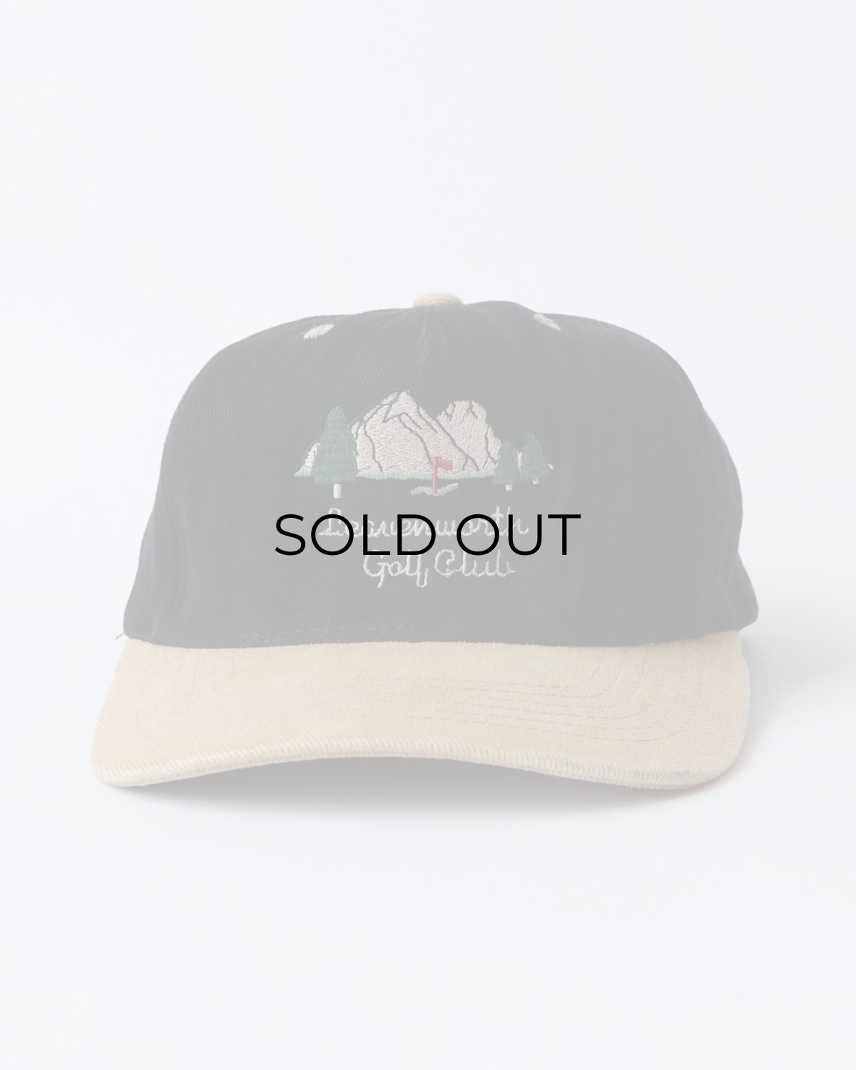 画像1: 〜00's Ski Country Imports COTTON TWILL EMBROIDERED 6-PANEL CAP "Leavenworth Golf Club" (1)