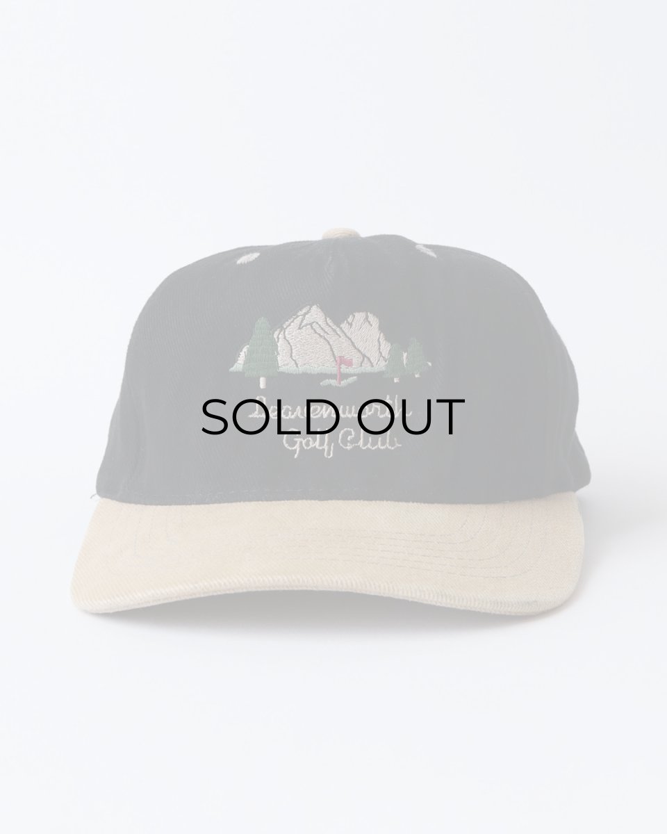 画像1: 〜00's Ski Country Imports COTTON TWILL EMBROIDERED 6-PANEL CAP "Leavenworth Golf Club" (1)