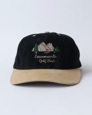 画像1: 〜00's Ski Country Imports COTTON TWILL EMBROIDERED 6-PANEL CAP "Leavenworth Golf Club" (1)