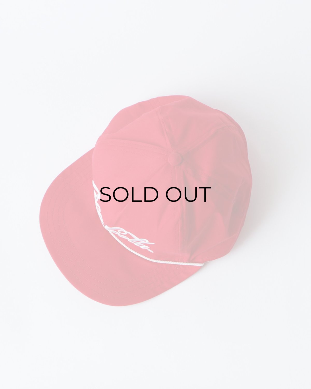 画像3: 〜80's Coca Cola COTTON EMBROIDERED LOGO 5-PANEL CAP "MADE IN USA" "MINT CONDITION" (3)