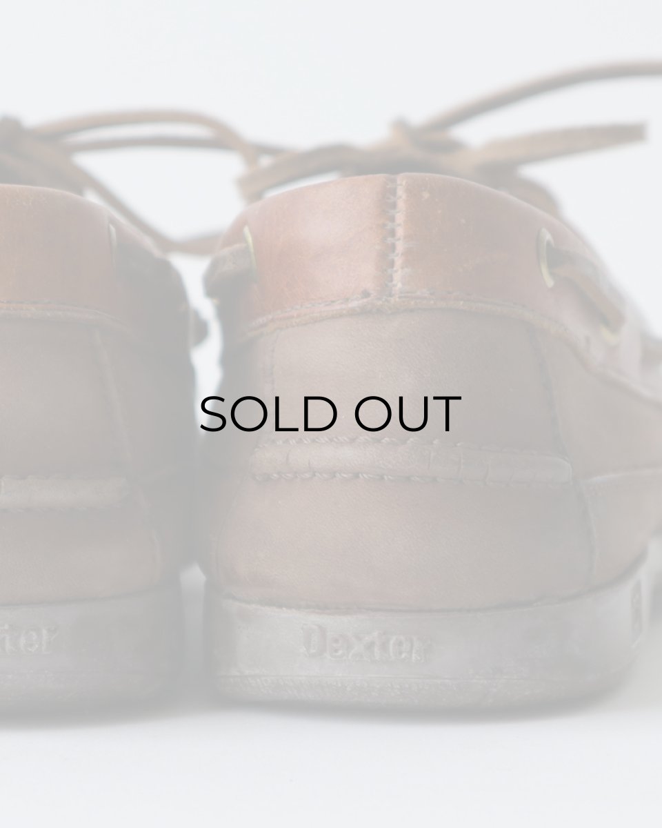 画像12: 〜90's DEXTER LEATHER DECK SHOES "MADE IN USA" 【size : 10 M】 (12)