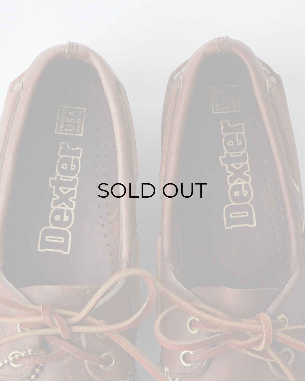 画像9: 80's DEXTER LEATHER DECK SHOES "MADE IN USA" "DEADSTOCK" 【size : 8 M】 (9)