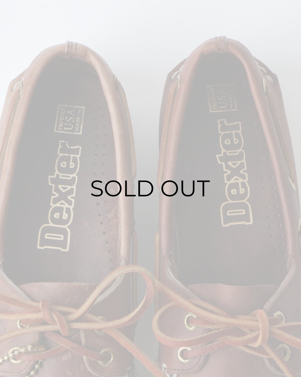 画像9: 80's DEXTER LEATHER DECK SHOES "MADE IN USA" "DEADSTOCK" 【size : 8 M】 (9)