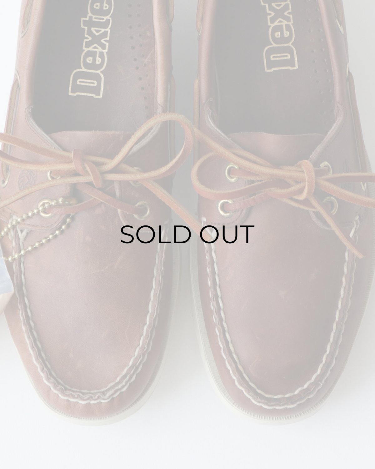 画像8: 80's DEXTER LEATHER DECK SHOES "MADE IN USA" "DEADSTOCK" 【size : 8 M】 (8)