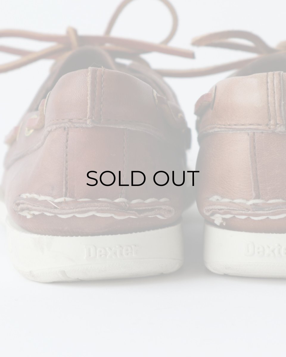 画像15: 80's DEXTER LEATHER DECK SHOES "MADE IN USA" "DEADSTOCK" 【size : 8 M】 (15)