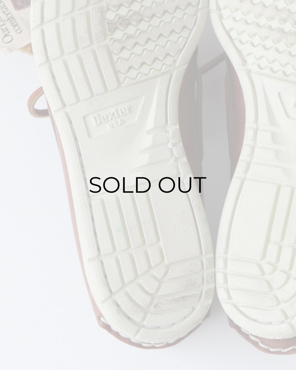 画像17: 80's DEXTER LEATHER DECK SHOES "MADE IN USA" "DEADSTOCK" 【size : 8 M】 (17)