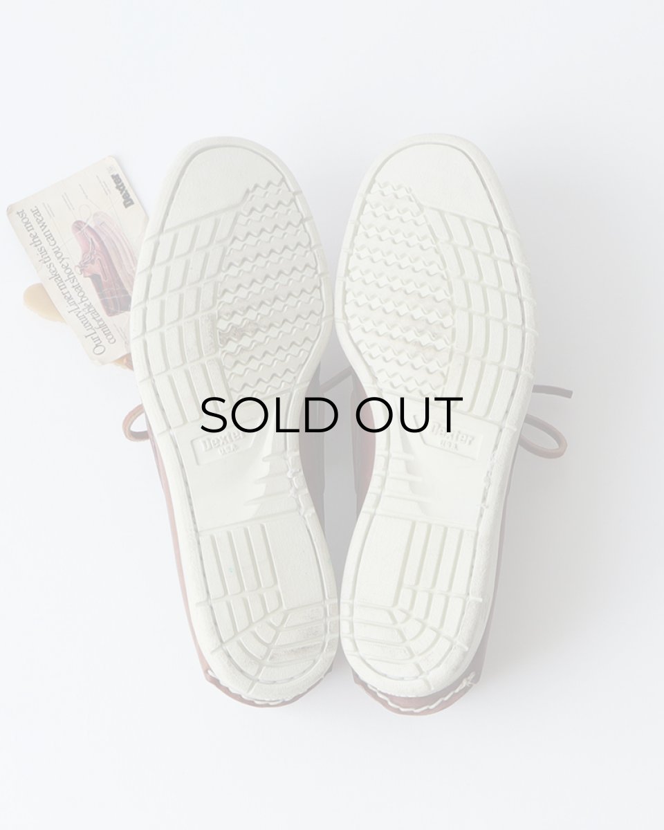 画像7: 80's DEXTER LEATHER DECK SHOES "MADE IN USA" "DEADSTOCK" 【size : 8 M】 (7)