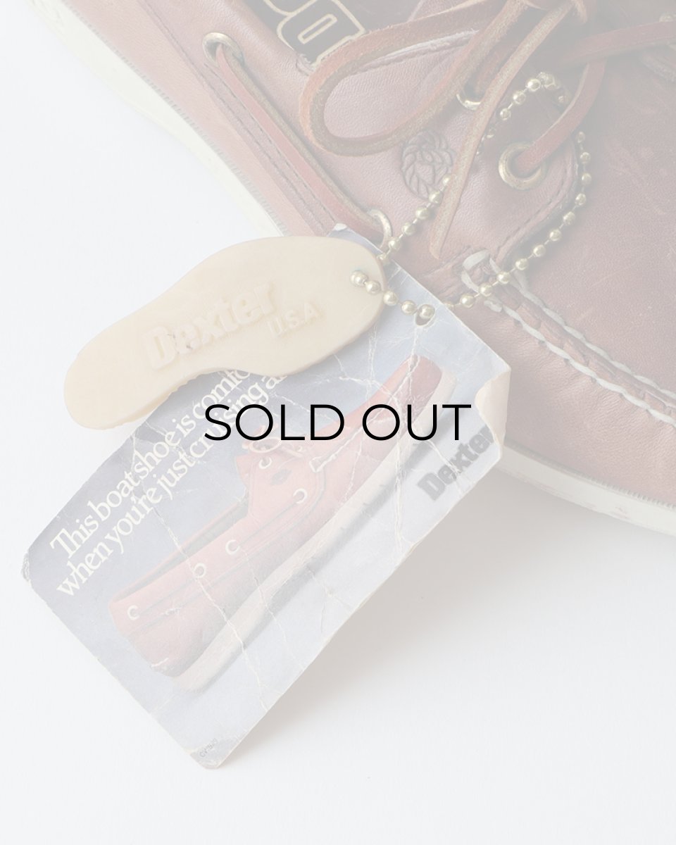 画像13: 80's DEXTER LEATHER DECK SHOES "MADE IN USA" "DEADSTOCK" 【size : 8 M】 (13)