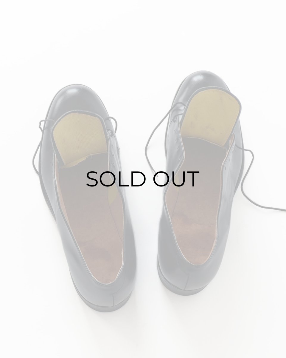画像6: 80's US NAVY LEATHER OXFORD SERVICE SHOES "DEADSTOCK?" 【size : 11 R】 (6)