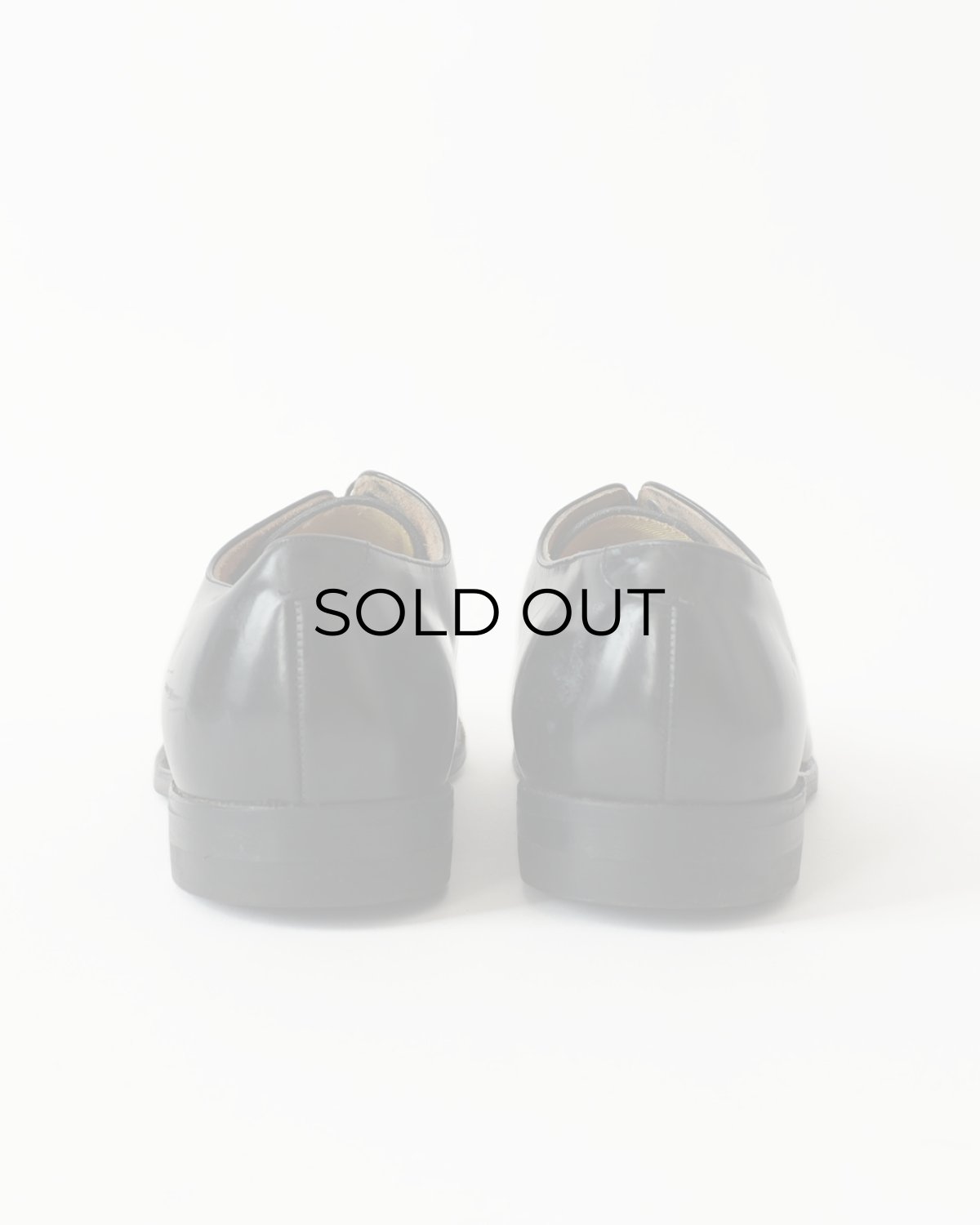 画像3: 80's US NAVY LEATHER OXFORD SERVICE SHOES "MINT CONDITION" 【size : 10 W】 (3)