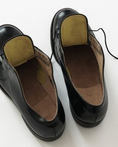 画像10: 80's US NAVY LEATHER OXFORD SERVICE SHOES "MINT CONDITION" 【size : 10 W】 (10)