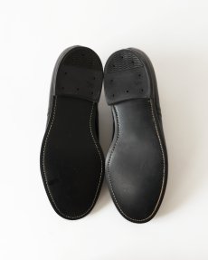 画像4: 80's US NAVY LEATHER OXFORD SERVICE SHOES "MINT CONDITION" 【size : 10 W】 (4)