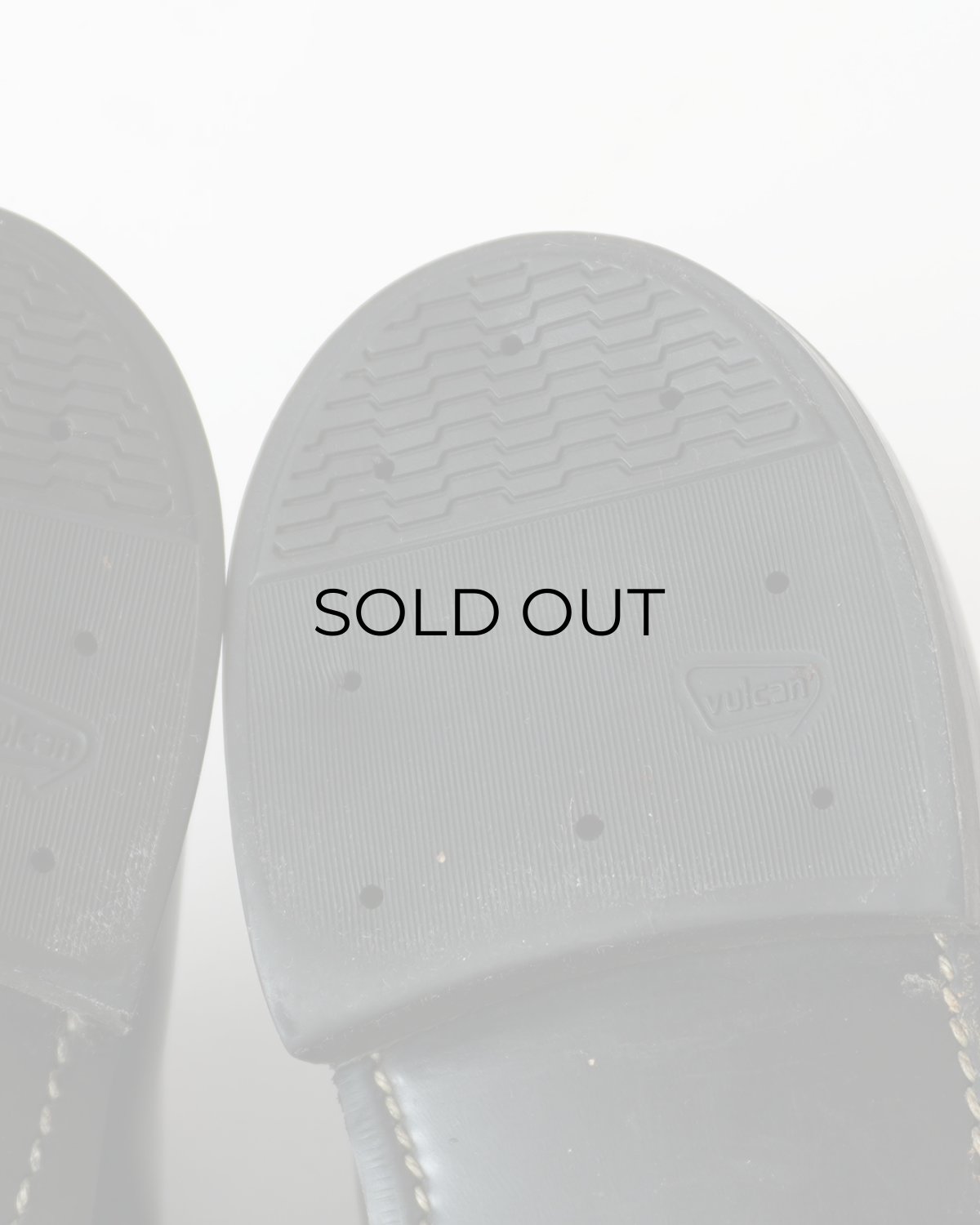 画像12: 80's US NAVY LEATHER OXFORD SERVICE SHOES "MINT CONDITION" 【size : 10 W】 (12)