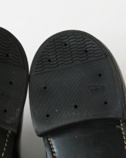 画像12: 80's US NAVY LEATHER OXFORD SERVICE SHOES "MINT CONDITION" 【size : 10 W】 (12)