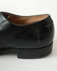 画像9: 80's US NAVY LEATHER OXFORD SERVICE SHOES "MINT CONDITION" 【size : 10 W】 (9)