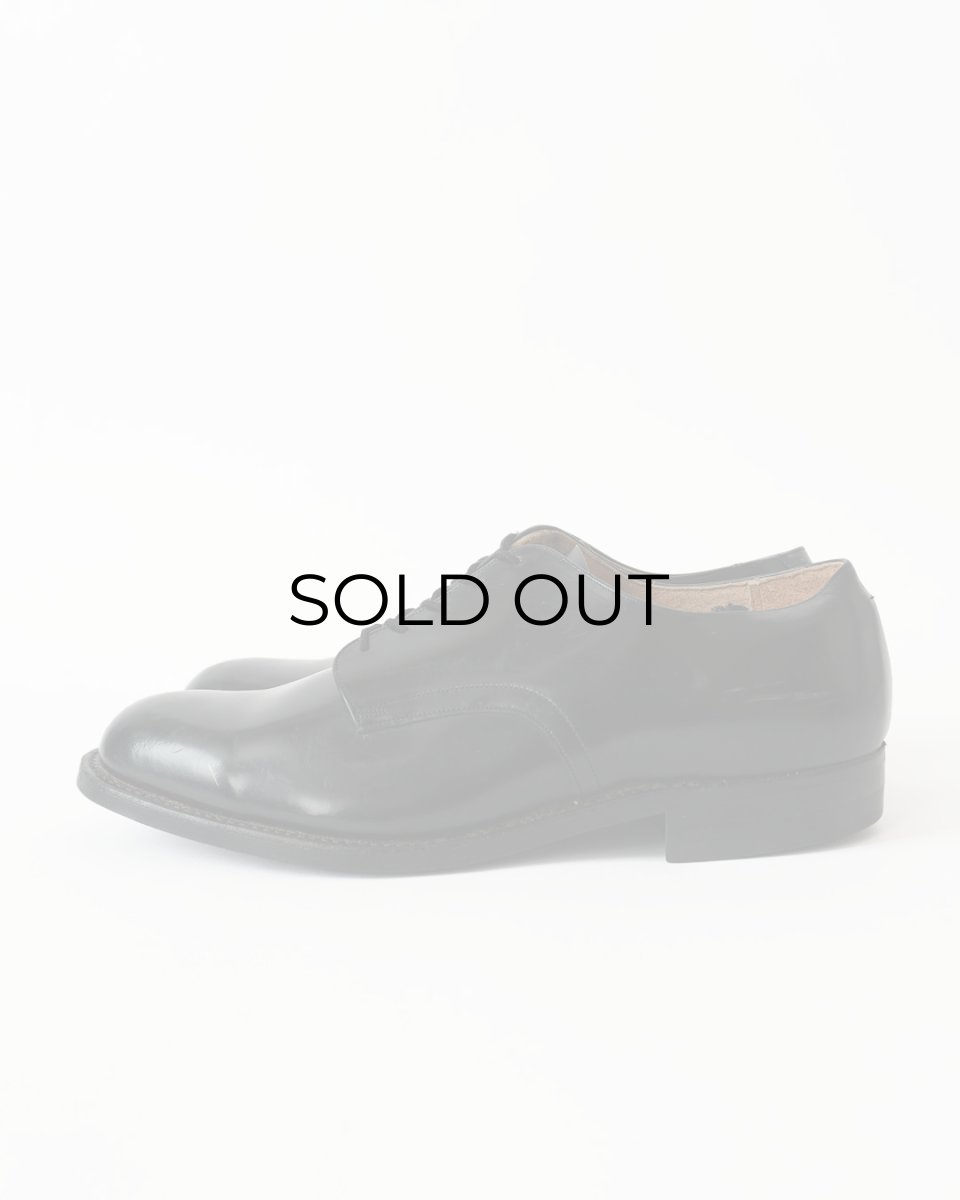 画像2: 80's US NAVY LEATHER OXFORD SERVICE SHOES "MINT CONDITION" 【size : 10 W】 (2)