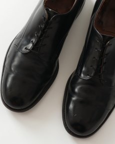 画像6: 〜70's US NAVY LEATHER OXFORD SERVICE SHOES "LEATHER SOLE" 【size : 9 1/2 R 〜10 R 程度】 (6)