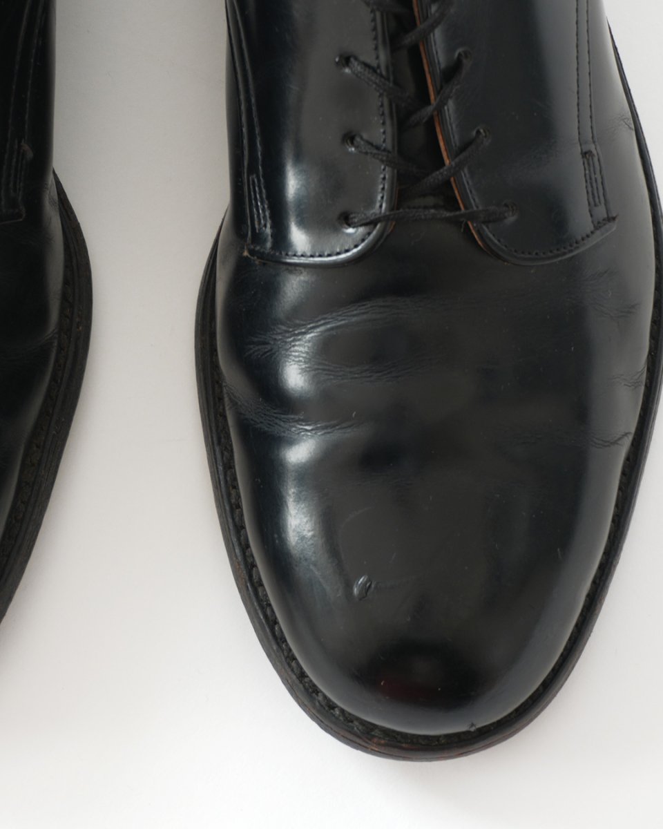 画像7: 〜70's US NAVY LEATHER OXFORD SERVICE SHOES "LEATHER SOLE" 【size : 9 1/2 R 〜10 R 程度】 (7)