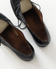 画像10: 〜70's US NAVY LEATHER OXFORD SERVICE SHOES "LEATHER SOLE" 【size : 9 1/2 R 〜10 R 程度】 (10)