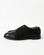 画像2: 〜70's US NAVY LEATHER OXFORD SERVICE SHOES "LEATHER SOLE" 【size : 9 1/2 R 〜10 R 程度】 (2)