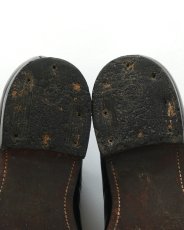 画像15: 〜60's US NAVY LEATHER OXFORD SERVICE SHOES "6 EYELET" 【size : 10 W 程度】 (15)