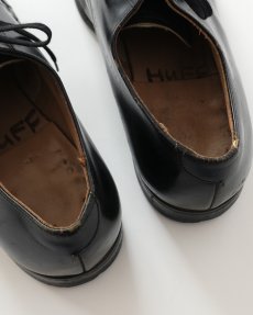 画像14: 〜60's US NAVY LEATHER OXFORD SERVICE SHOES "6 EYELET" 【size : 10 W 程度】 (14)
