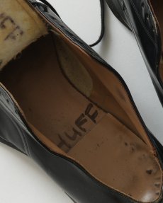 画像13: 〜60's US NAVY LEATHER OXFORD SERVICE SHOES "6 EYELET" 【size : 10 W 程度】 (13)