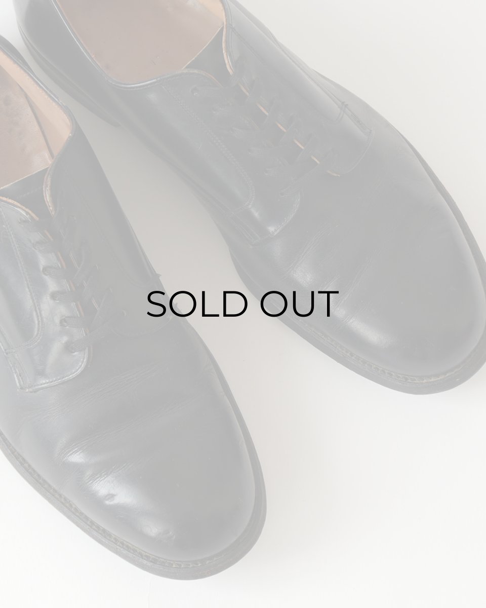 画像9: 〜60's US NAVY LEATHER OXFORD SERVICE SHOES "6 EYELET" 【size : 10 W 程度】 (9)