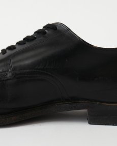画像12: 〜60's US NAVY LEATHER OXFORD SERVICE SHOES "6 EYELET" 【size : 10 W 程度】 (12)