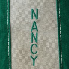 画像11: 80's LANDS' END COTTON CANVAS TOTE BAG "NANCY" (11)