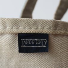 画像8: 80's LANDS' END COTTON CANVAS TOTE BAG "NANCY" (8)