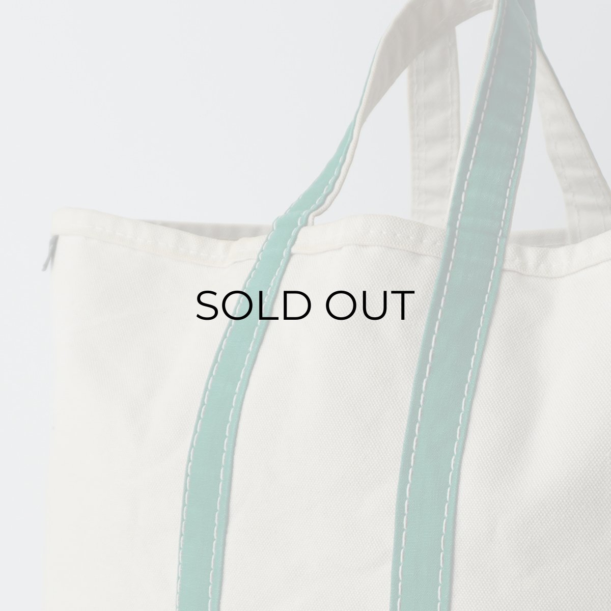 画像6: 80's LANDS' END COTTON CANVAS TOTE BAG "NANCY" (6)