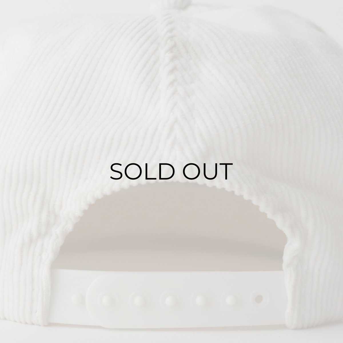 画像8: 80's Sports Accessories COTTON CORDUROY EMBROIDERED 5-PANEL CAP "Crystal Mountain Resort" (8)