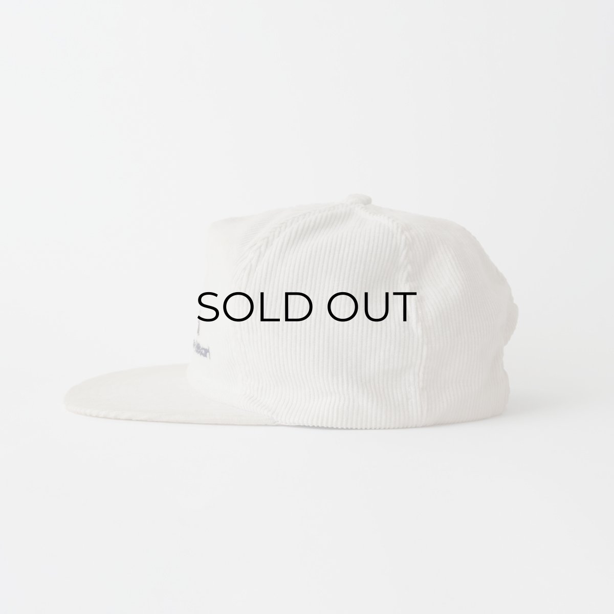 画像2: 80's Sports Accessories COTTON CORDUROY EMBROIDERED 5-PANEL CAP "Crystal Mountain Resort" (2)