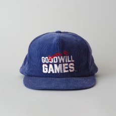 画像1: 〜90's PETER CAP CORDUROY EMBROIDERED 5-PANEL CAP "GOODWILL GAMES" (1)