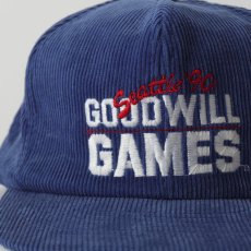 画像6: 〜90's PETER CAP CORDUROY EMBROIDERED 5-PANEL CAP "GOODWILL GAMES" (6)