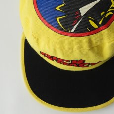 画像8: 〜90's Dorfman Pacific COTTON ALL OVER PRINT WORK style MOVIE CAP "Dick TRACY" (8)