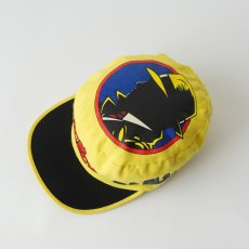画像5: 〜90's Dorfman Pacific COTTON ALL OVER PRINT WORK style MOVIE CAP "Dick TRACY" (5)