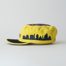 画像2: 〜90's Dorfman Pacific COTTON ALL OVER PRINT WORK style MOVIE CAP "Dick TRACY" (2)