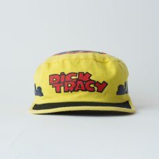 画像1: 〜90's Dorfman Pacific COTTON ALL OVER PRINT WORK style MOVIE CAP "Dick TRACY" (1)